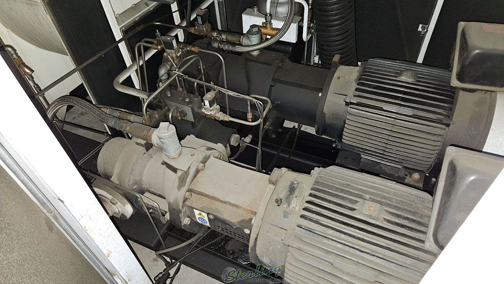 125 psi, Gardner Denver #VST55-90A, air compressor, 100 HP, 460 V., 3-phase, sound attenuated enclosure - Image 8