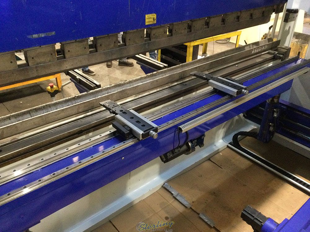 250 Ton, Primeline #S250B12, CNC hydraulic press brake, 12' overall, 126.03" between housing, 10.24" stroke - Image 3