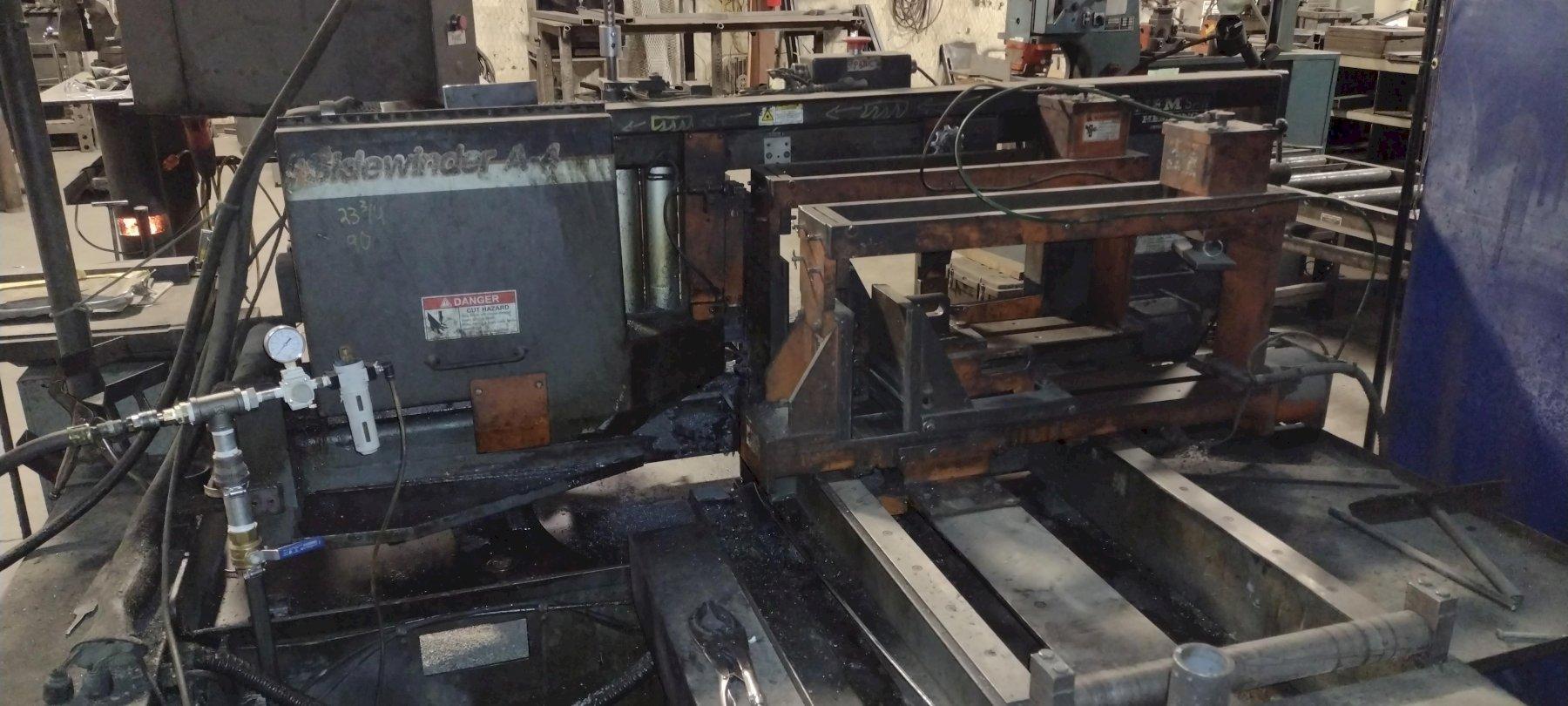 12.75" Hemsaw #Sidewinder-A-4, horizontal miter bandsaw, 1" x13' 6" x.035" blade, S/N 1177213,2013 - Image 2
