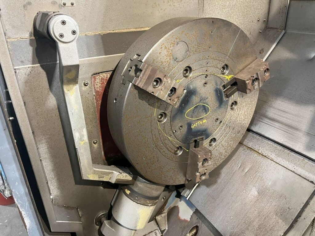 Mazak #Integrex-50-1000U, multi-taksing CNC mill turn live tool, Mazatrol T-Plus, 28" swing, 24" chuck, 1997 - Image 5