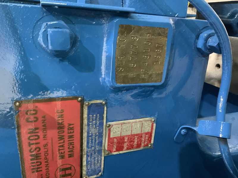 35 Ton, Bliss #C-35, OBI punch press, 3" stroke, 10-3/4" Shut Height, air clutch & brake, 5 HP - Image 4