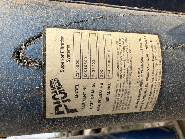 Pioneer #R1000-MGA, Air Dryer, S/N 66467G02B06, 2002 - Image 4