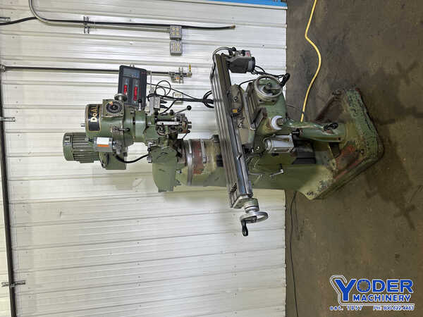DoAll #GPM-200V, ram type vertical type mill, 9" x42" table, 2 HP, AcuRite III 2-Axis digital read out - Image 10