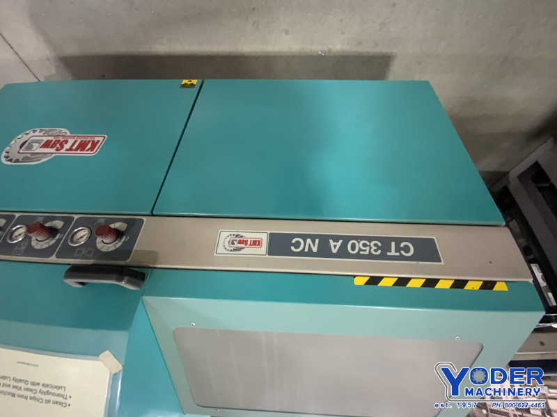 14" Kalamazoo #CT350A-NC, automatic cold saw, programmable Control, 3 HP, 3600 RPM, 2012 - Image 2