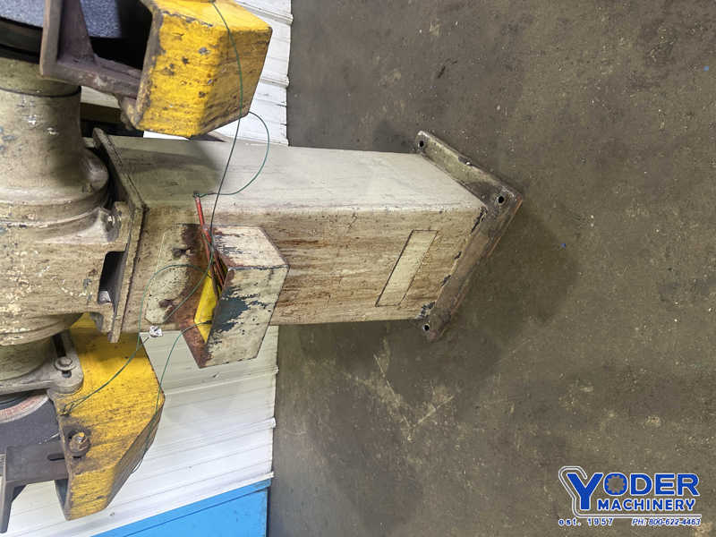 14" Cincinnati #SPL, double end pedestal grinder, 2" wheel, work rest, water tray, 3 HP - Image 8