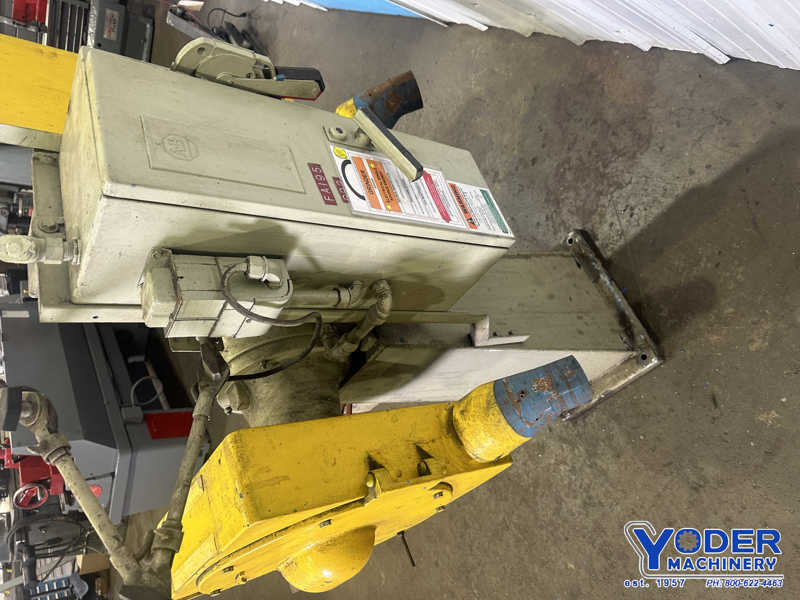 14" Cincinnati #SPL, double end pedestal grinder, 2" wheel, work rest, water tray, 3 HP - Image 9