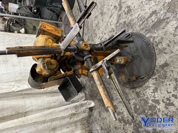300 lb. Littell #300, motorized coil reel, 8" width, 8"-28" ID, 42" outside dimensions, 3 keepers, 1/3 HP - Image 3