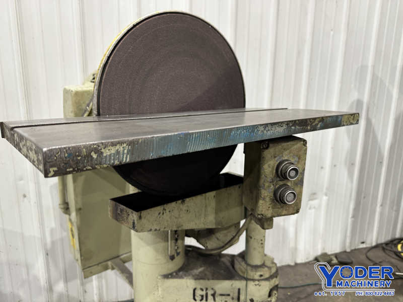 12" Delta #52-612, disc sander, 45° table tilt, 1-1/2 HP, serial #86681598 - Image 2