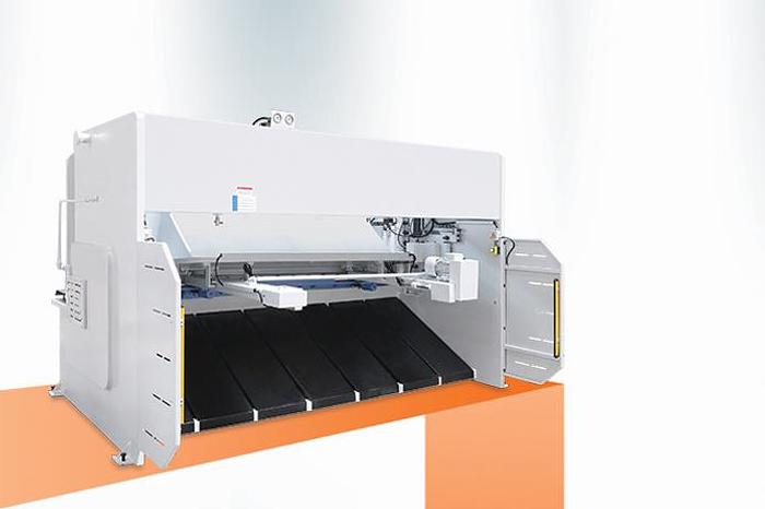 3/8" x 13' Ermaksan #HVR 3100-10, hydraulic variable rake shear, 12-22 SPM, 14 hydraulic holddowns, Ermaksan - Image 3