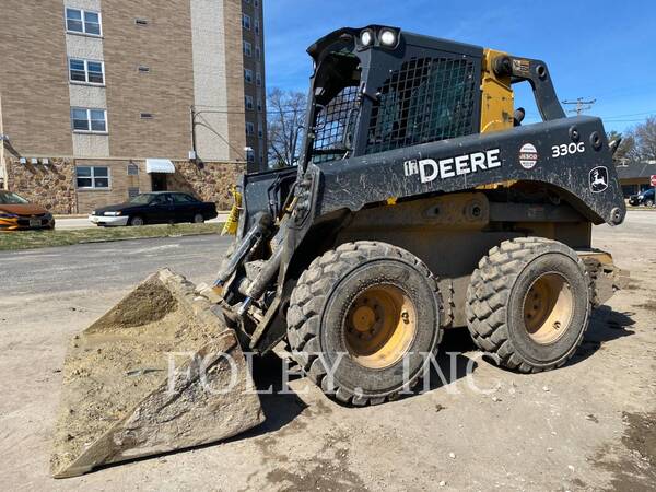 Deere & Co. 330G, Skid Steer Loader, 3337 hours, S/N: 331851, 2018 - Image 1