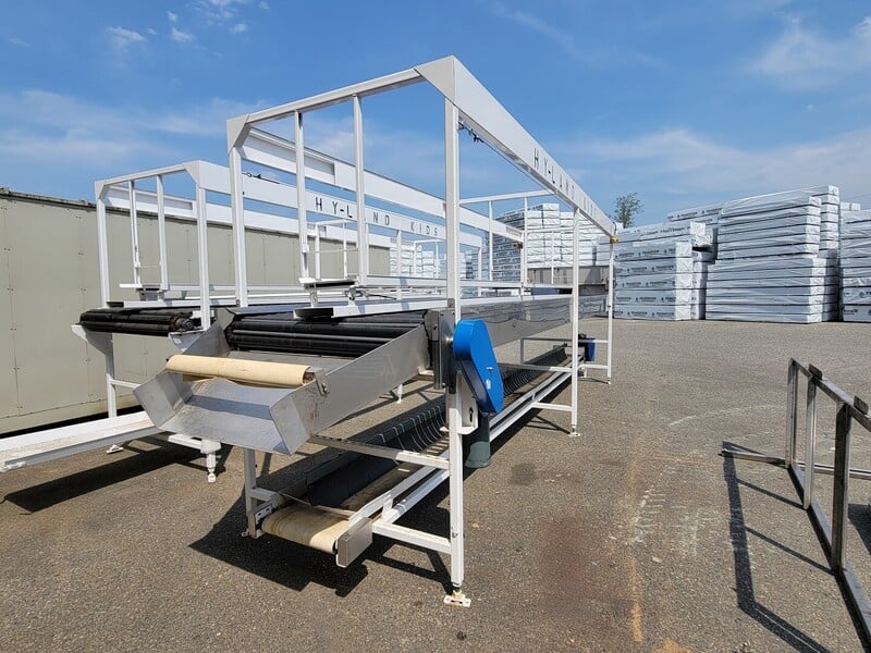 Boston Gear #700-Series, Fruit Sorting & Packaging Line 2 Conveyor Sections, (3) 1 HP, 1725 RPM, - Image 8