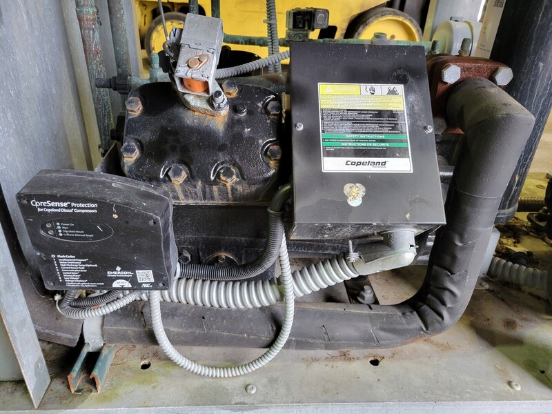 Drake #PWC440D6-T5-SMM, Water Cooled Chiller, Dual Circuit Semi-Hermetic, 440000 BTUH, R404A, 254 psig high - Image 7