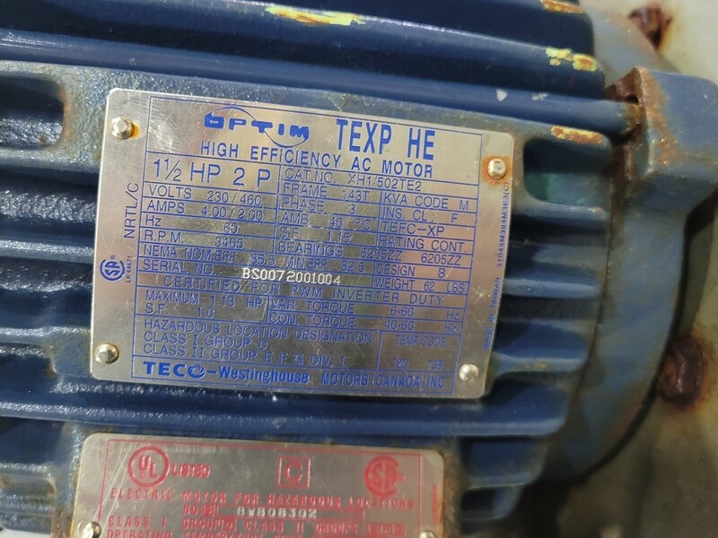 Lawson-Taylor Ltd. #Cincinnati-PB-12A-Fan, Industrial Fan, Optim Motor, 4 Amp - Image 3