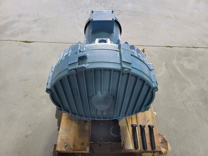 84 scfm, Ametek #DR523K86, Regenerative Blower, Centrifugal, 3 HP, 3450 RPM, 375 V. - Image 9