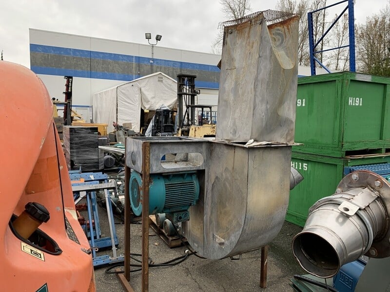 Nijmegen Holland, Blower Fan, Type BGE225S-4, 40 HP, 1770 RPM - Image 4