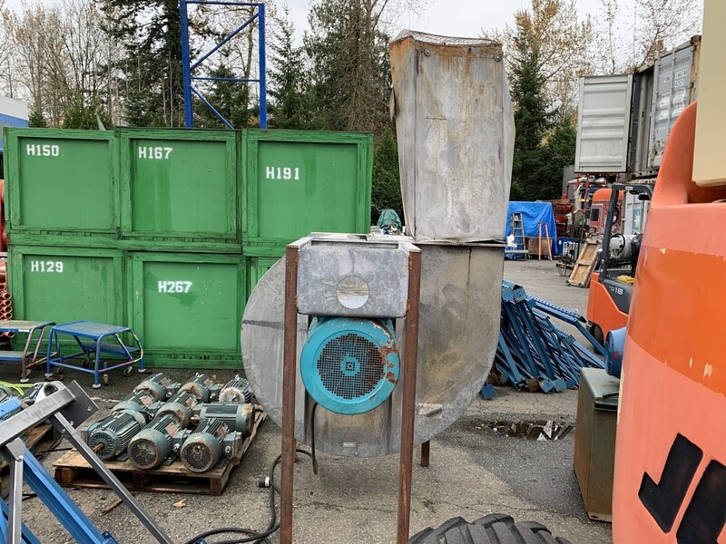 Nijmegen Holland, Blower Fan, Type BGE225S-4, 40 HP, 1770 RPM - Image 6