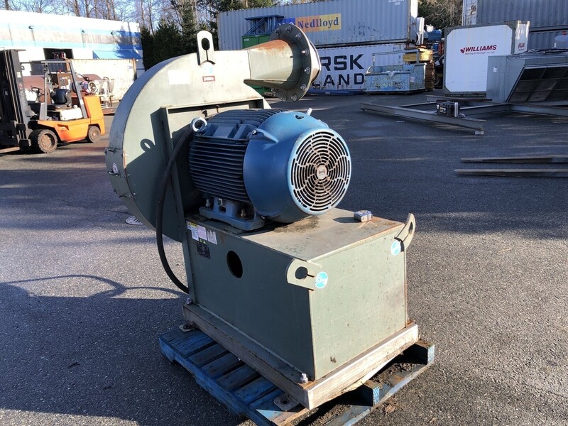 6950 cfm, The New York Blower Company #ARR-4, Pressure Blower, 30014 fan size, 125 HP, 3550 RPM, 2014 - Image 7