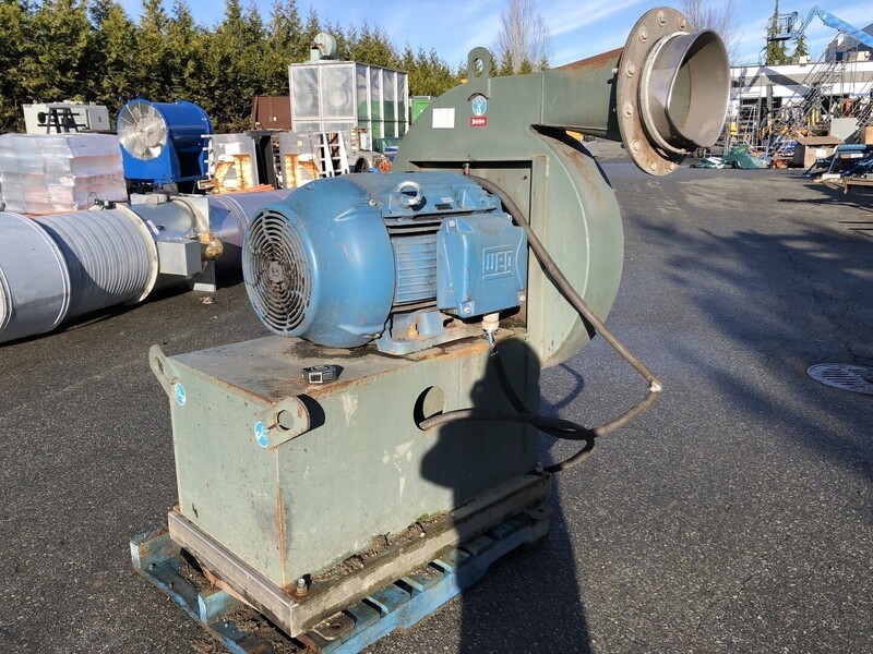 6950 cfm, The New York Blower Company #ARR-4, Pressure Blower, 30014 fan size, 125 HP, 3550 RPM, 2014 - Image 9