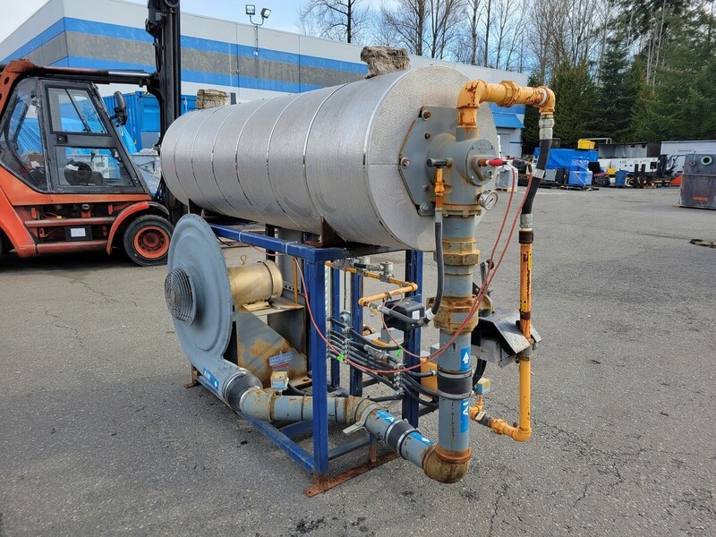 130000 BTU/Hr., K.G. Wardstrom Industrial Gas #HX-631, Hot Air Heater, Natural Gas, 2015 - Image 6