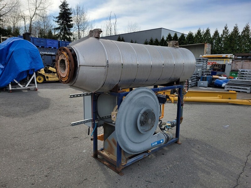 130000 BTU/Hr., K.G. Wardstrom Industrial Gas #HX-631, Hot Air Heater, Natural Gas, 2015 - Image 8