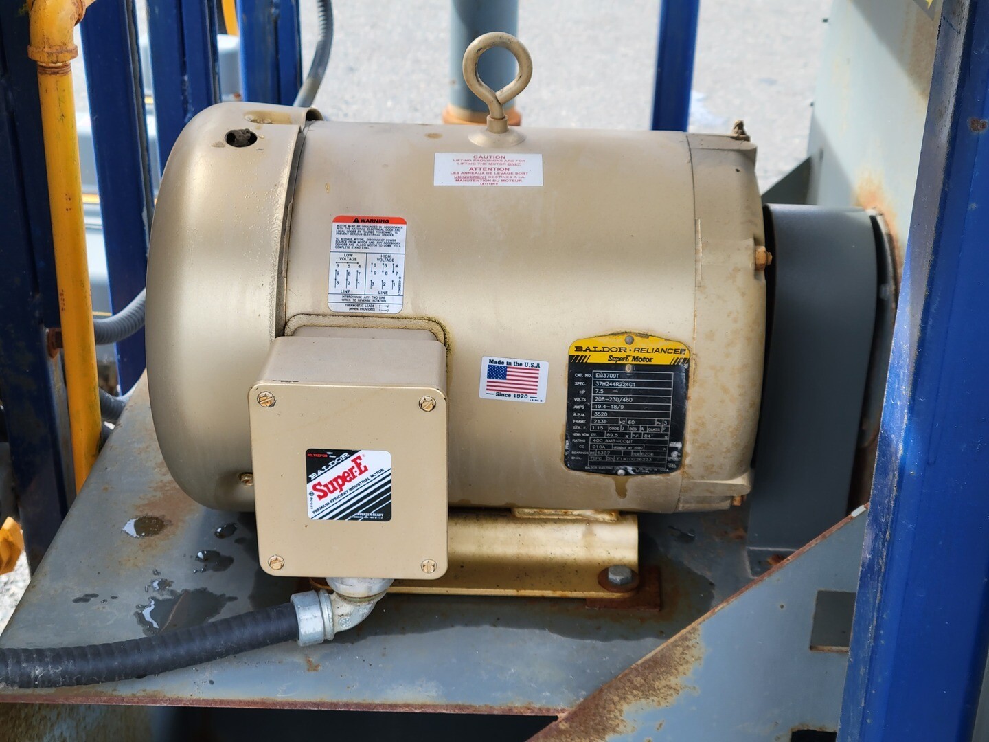 130000 BTU/Hr., K.G. Wardstrom Industrial Gas #HX-631, Hot Air Heater, Natural Gas, 2015 - Image 10