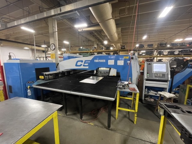 33 Ton, Finn-Power #C5, CNC Turret Punch, 20 station, 1100 SPM, Siemens 840D Control, 2006 - Image 1
