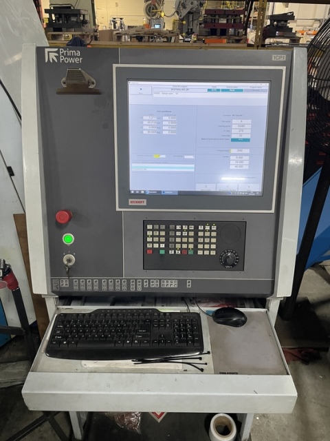 33 Ton, Finn-Power #C5, CNC Turret Punch, 20 station, 1100 SPM, Siemens 840D Control, 2006 - Image 2