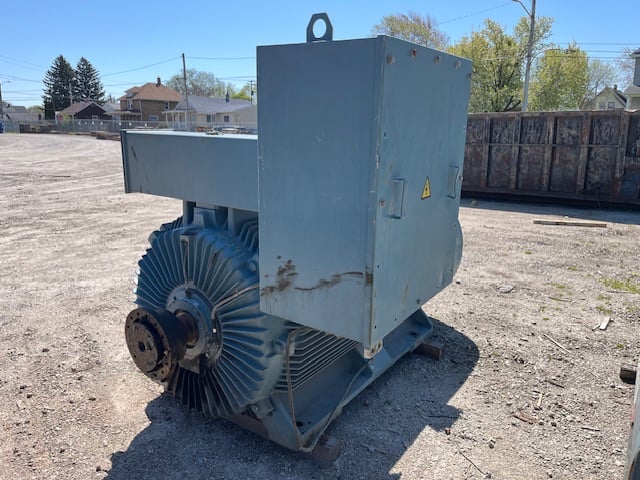 1000 HP 1200 RPM ABB, Frame 500L, TEFC BB, 4160 Volts (2 available) - Image 3