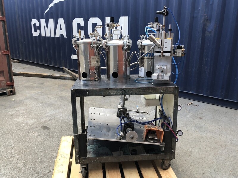 Binks, 3-Pot Dispenser Mixing Station - Image 6