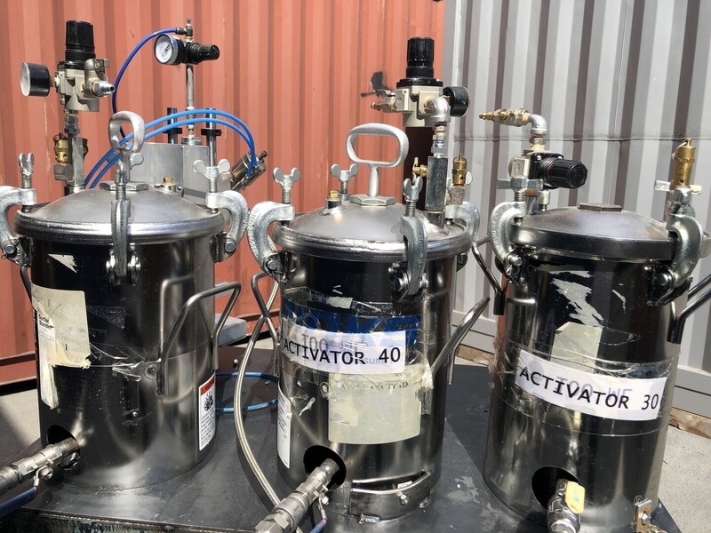 Binks, 3-Pot Dispenser Mixing Station - Image 9