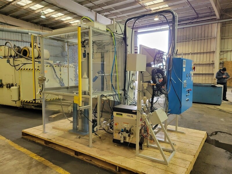 6-Gun Powder Coat Spray System, Parker Ionics #Q_Flo 2000V, (2) Powder Pots, (6) Panels, 120/575 V, 2018 - Image 3