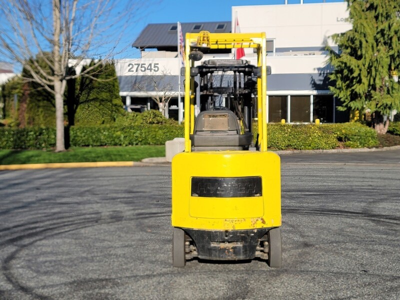 5000 lb. Hyster #E50Z-33, Electric Forklift, 131.1" lift height, 84" Mast lowered height, 2 Mast Stages, 21" - Image 6