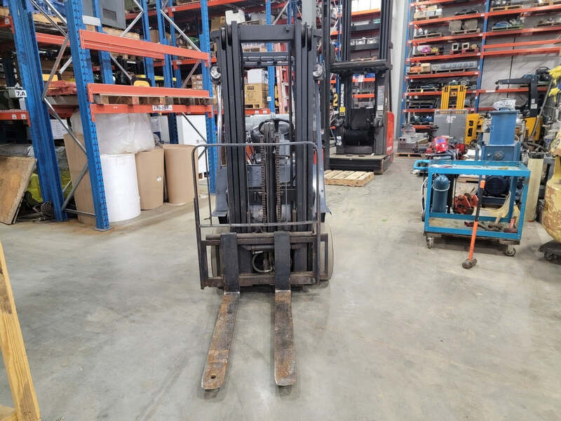 5000 lb. Toyota #42-6FGCU25, Forklift, 189" lift height, 42" Fork Length, 83" Mast lowered height, 3 Mast - Image 9