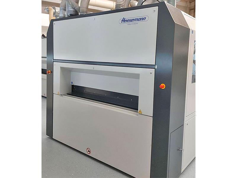 63" Heesemann #MFA-10, wide belt, 3-head, veneer/laquer/wood sanding, 2022 - Image 6