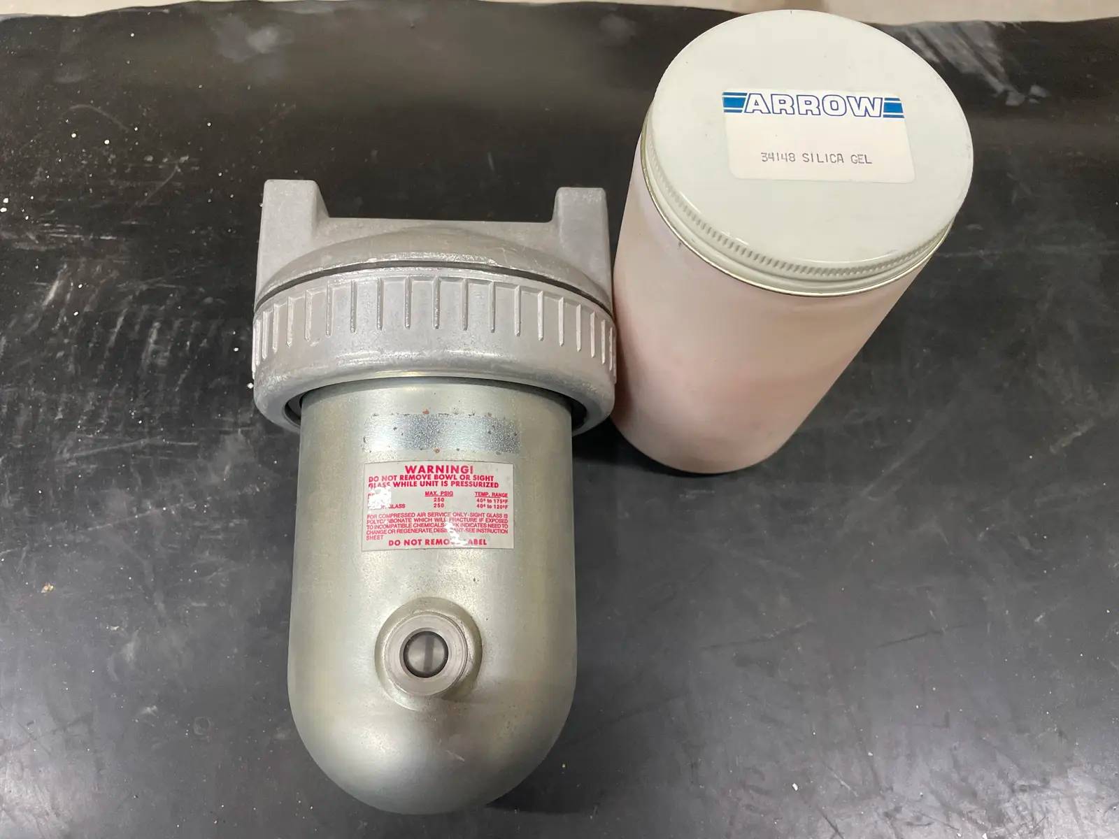 Arrow #D10-04-V-1/2, pneumatic desiccant filter air system dryer, 250 psig, 40-175&deg;F - Image 3