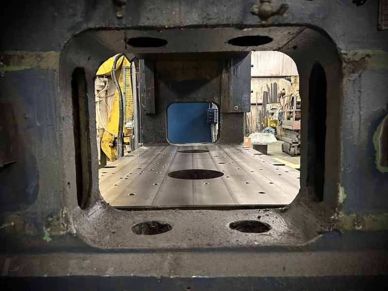 125 Ton, Bliss #S2-125-72-36, straight side double crank press, 10" stroke, 22.5" SH to bed SDAU, 72" RL x - Image 6