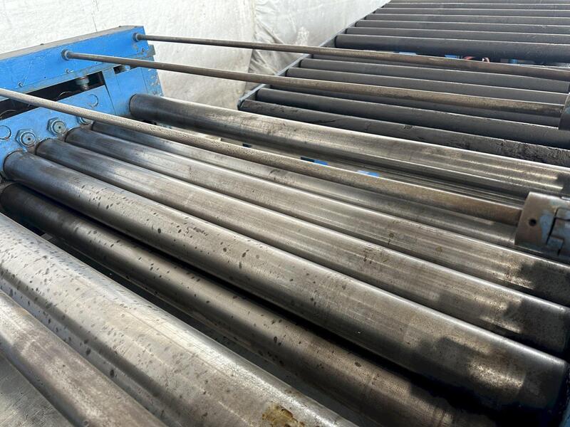 54" x .104" Dahlstrom #S54-12-10, 9 Roll Leveler / Flattener, 30-150 FPM, Entry Pinch Rolls - Image 6