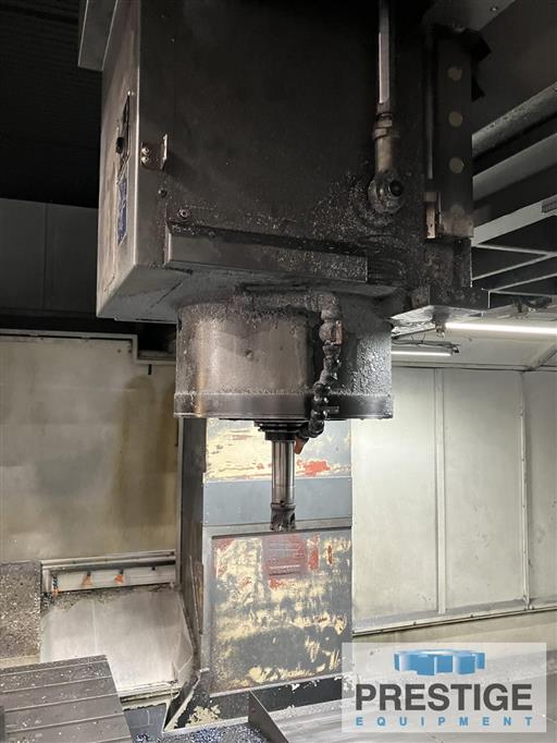 YCM #DCV6030BF, 220" X, 120" Y, 40" Z, 236" x118"table, 6000 RPM, 60 automatic tool changer,ACC,angle - Image 6