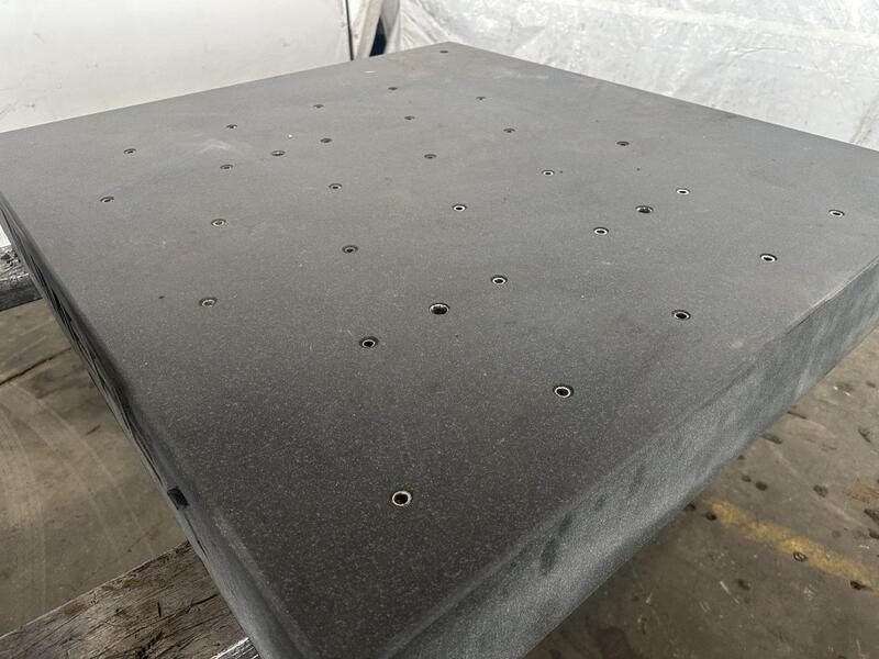 40" x 42" x 6" Numerex, granite inspection table - Image 4