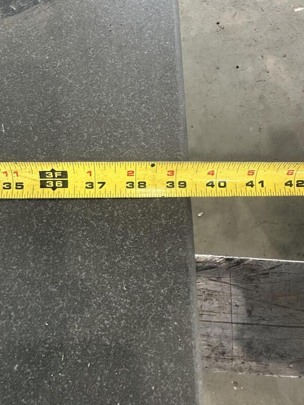 40" x 42" x 6" Numerex, granite inspection table - Image 7