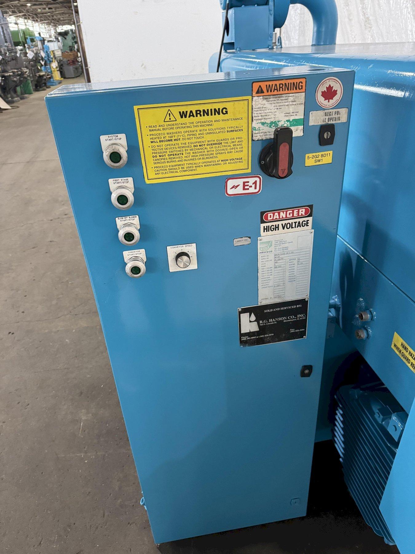 Proceco #MBCW24X160-4W-E-BO, parts washer - Image 8