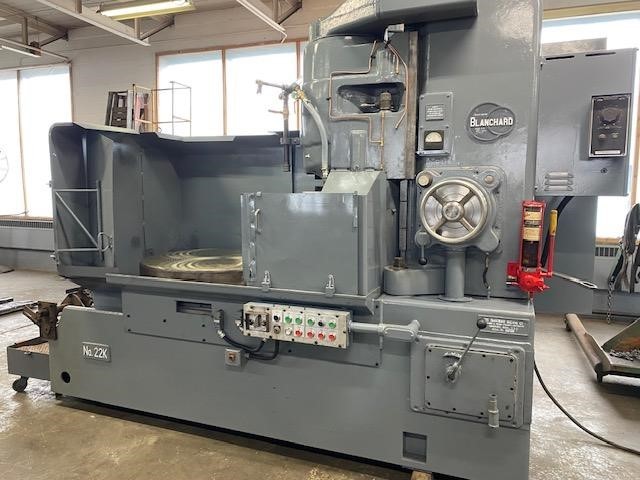 Blanchard #22-42, rotary surface grinder, 42" magnetic chuck, 22" grinding wheel, reconditioned - Image 1