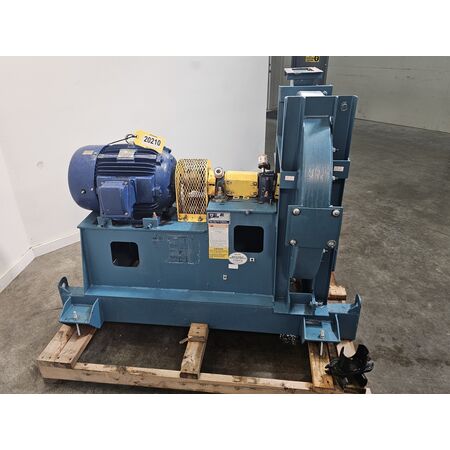 650 cfm @ 58 S.P., Twin City Fan #MBW-SW, heavy duty pressure vacuum blower, 460 V., 3-phase - Image 4