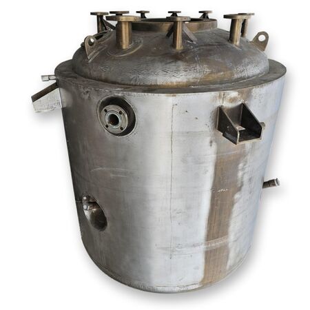 265 gallon Kalina Engineering, jacketed Stainless Steel pressure rated mix tank reactor - Image 1