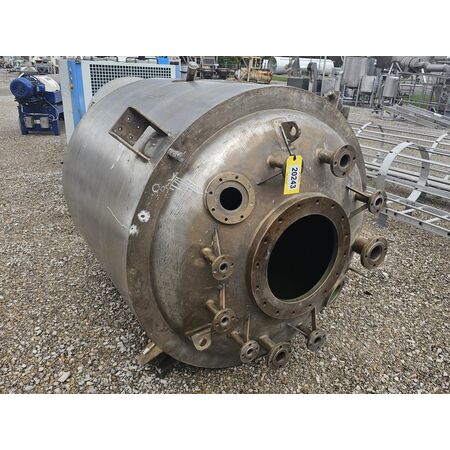 265 gallon Kalina Engineering, jacketed Stainless Steel pressure rated mix tank reactor - Image 2