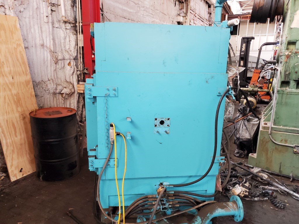400 Ton, French Oil TMP, hydraulic press, 6 stroke, 12" DL, 24" x28", electric platen - Image 5