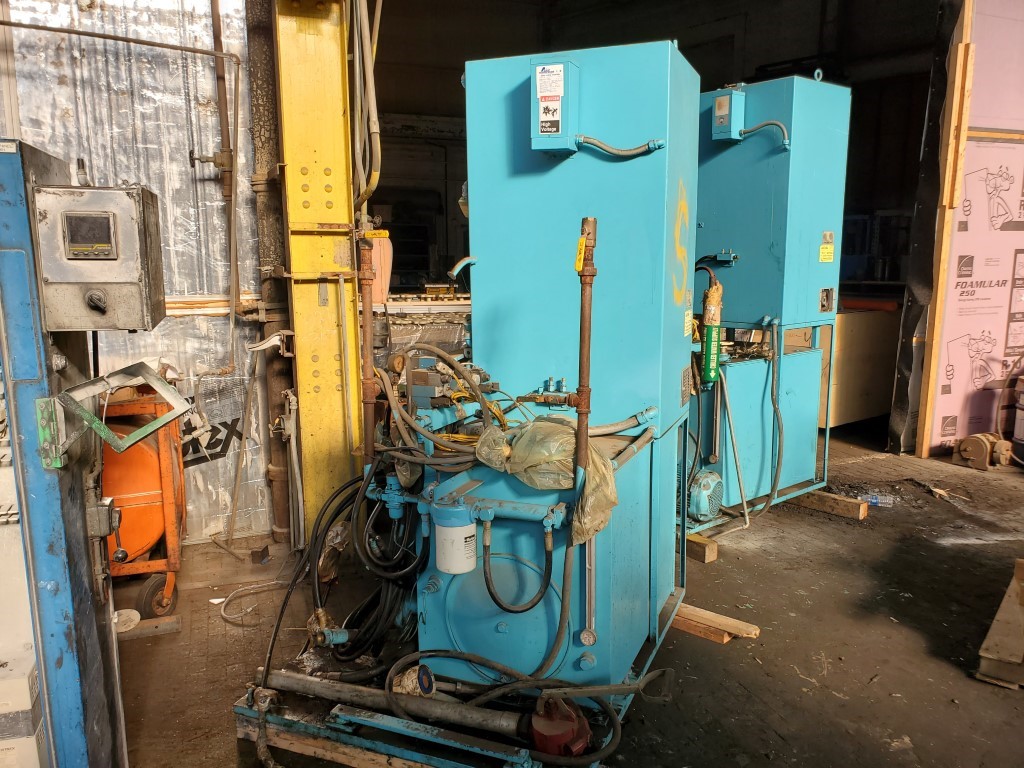400 Ton, French Oil TMP, hydraulic press, 6 stroke, 12" DL, 24" x28", electric platen - Image 9
