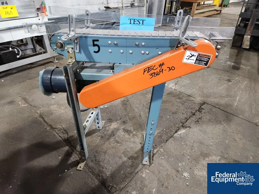 4" wide, Carton Transfer Conveyor - Image 1