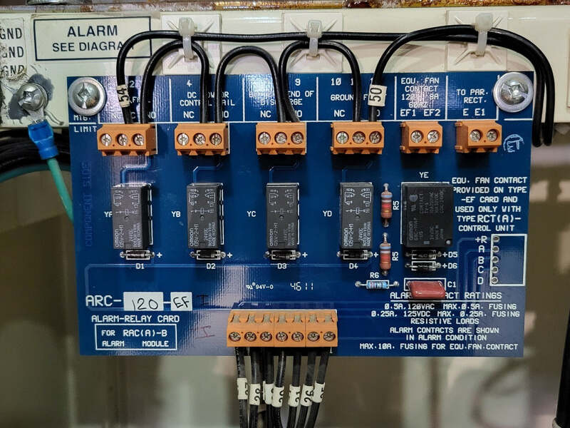 16 Amp. 120 VDC, 600 VAC, Hayley #CCA120L75F24H60AKU, supertrol rectifier, Magne-Sync inverter TBI-120/120-5 - Image 10