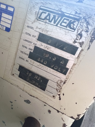20" CanTek #P508V, planer, 440 V., 3 phase - Image 6
